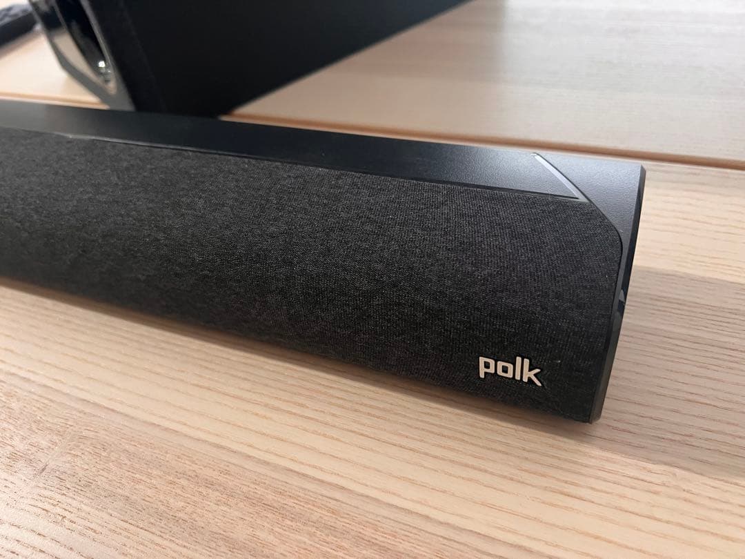 Polk sigma s3 サウンドバー サブウーファー付き