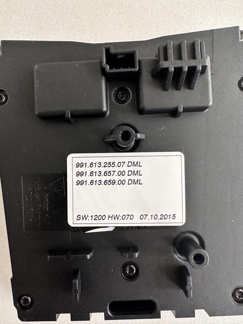 ポルシェ 911 991前期センタコンソールユニット