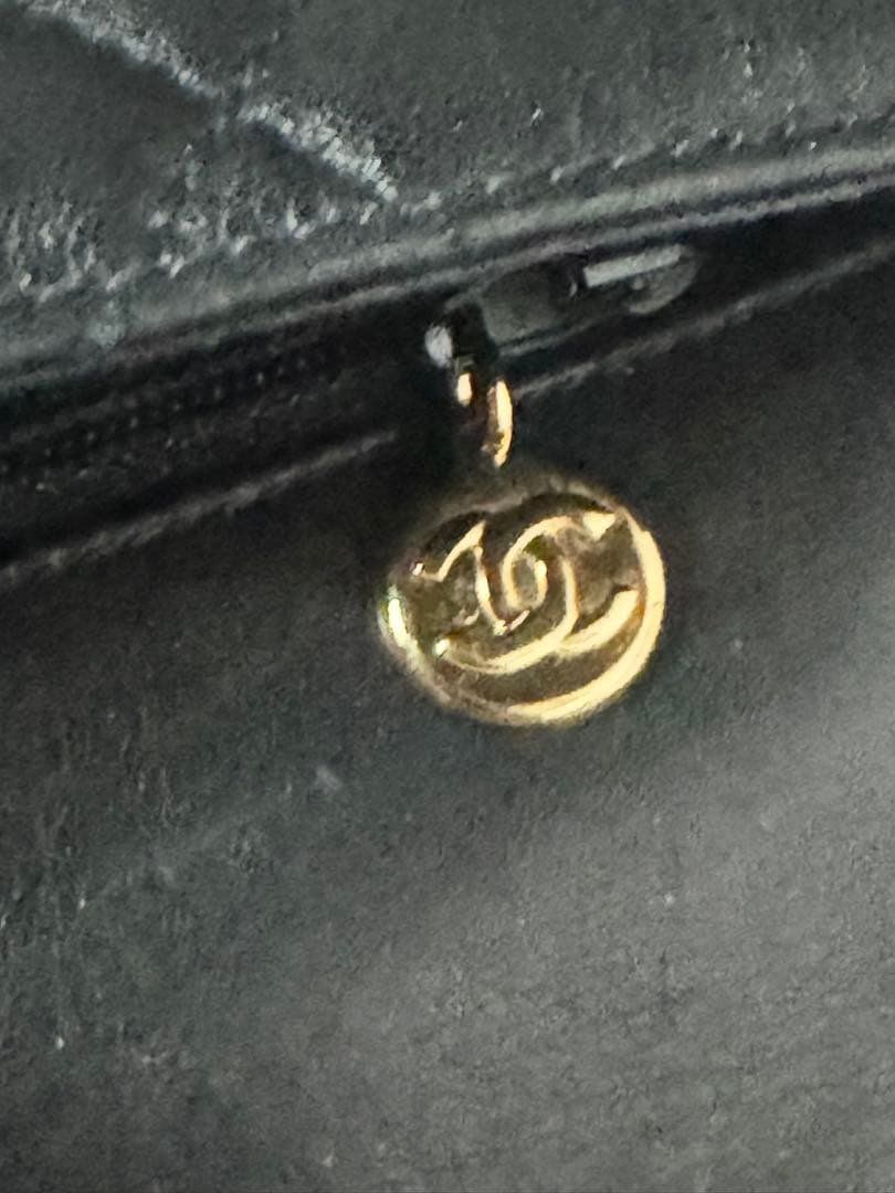 美品 Chanel シャネル ウエストポーチバッグ 黒