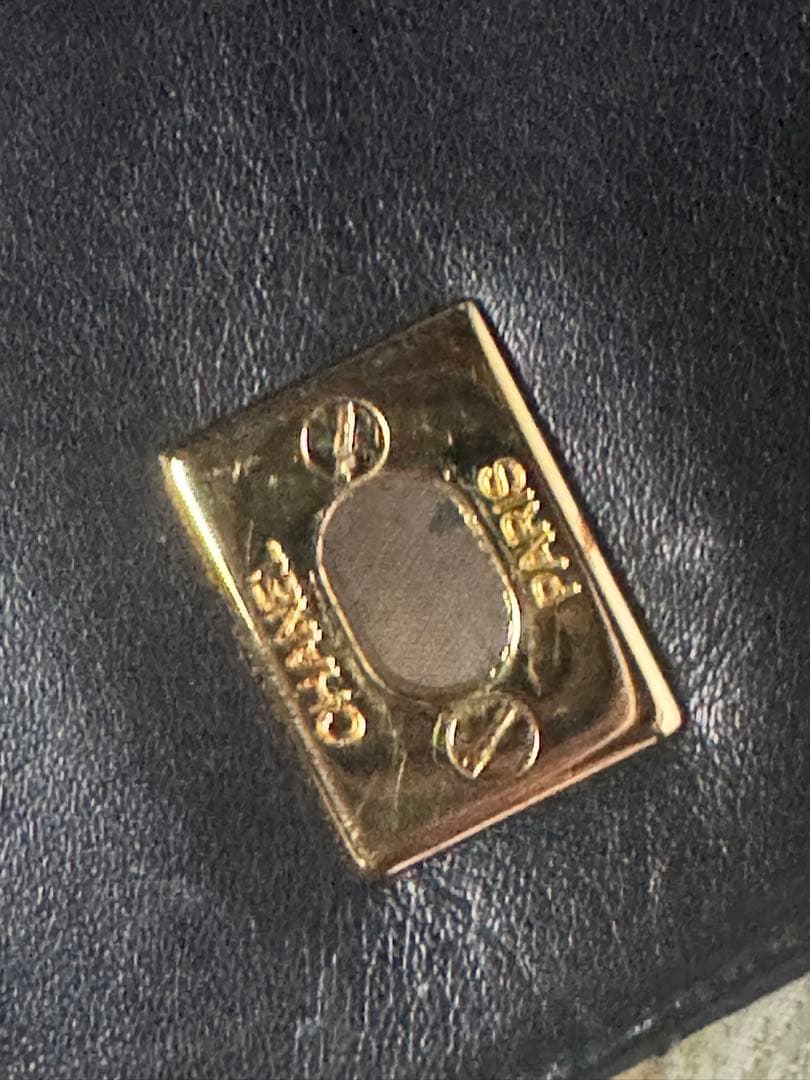 美品 Chanel シャネル ウエストポーチバッグ 黒