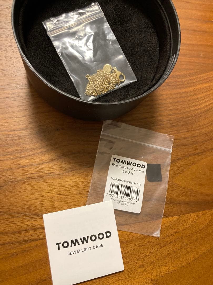 アクセサリー TOM WOOD RoloChain Gold