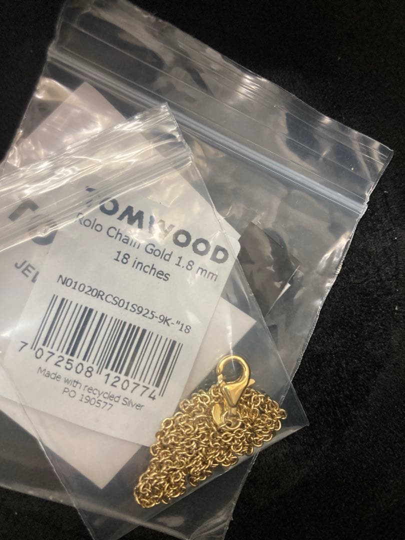 アクセサリー TOM WOOD RoloChain Gold