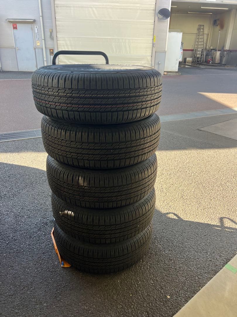 ランクル70 純正　タイヤホイール5本セット　新車外し