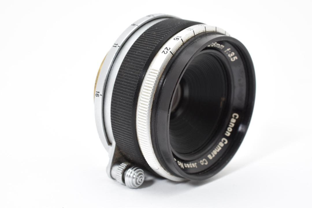 キャノン Canon 28mm f/3.5 Lens LTM L39 3508