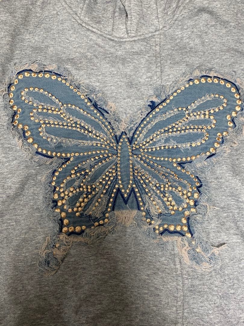 aespa ウィンター着用 KEIKO butterfly パーカー