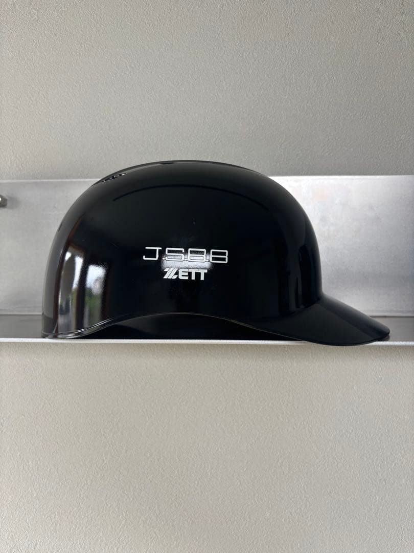 ZETT JSBB ブラック キャッチャー用ヘルメット　Lサイズ