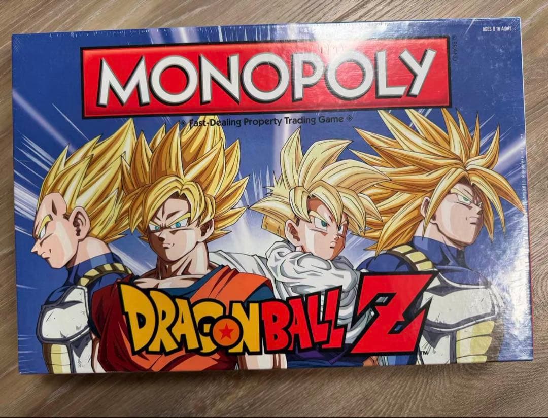 新品未開封　正規品　ドラゴンボールZモノポリー　MONOPOLY 英語　アメリカ