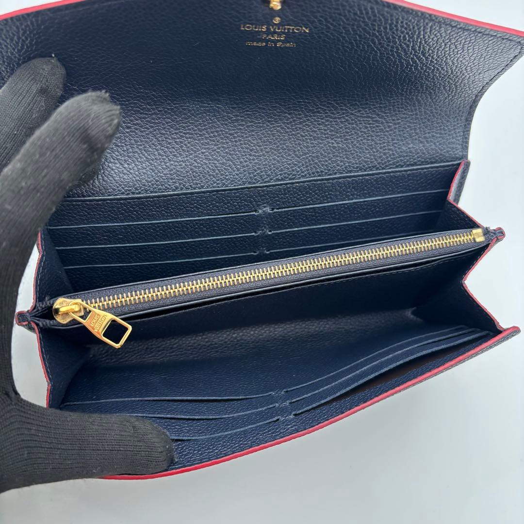 ★極美品★　ルイヴィトン　アンプラント　ポルトフォイユ　サラ　マリーヌ　長財布