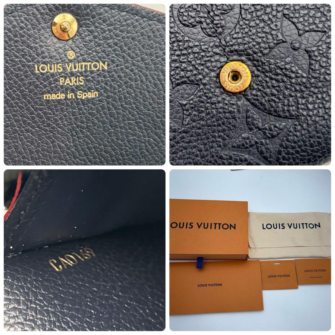 ★極美品★　ルイヴィトン　アンプラント　ポルトフォイユ　サラ　マリーヌ　長財布