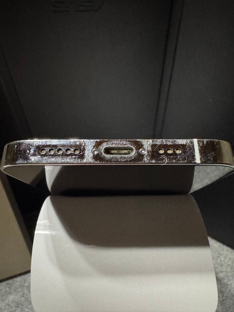 iPhone12 pro 256GB シルバー BT100%, BT正規交換品