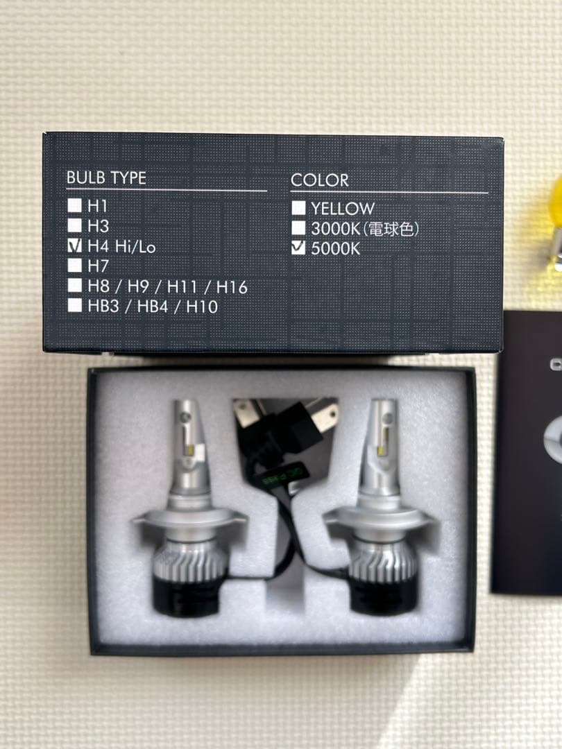 ローバーミニ用　LEDライト、イエローレンズカバーセット