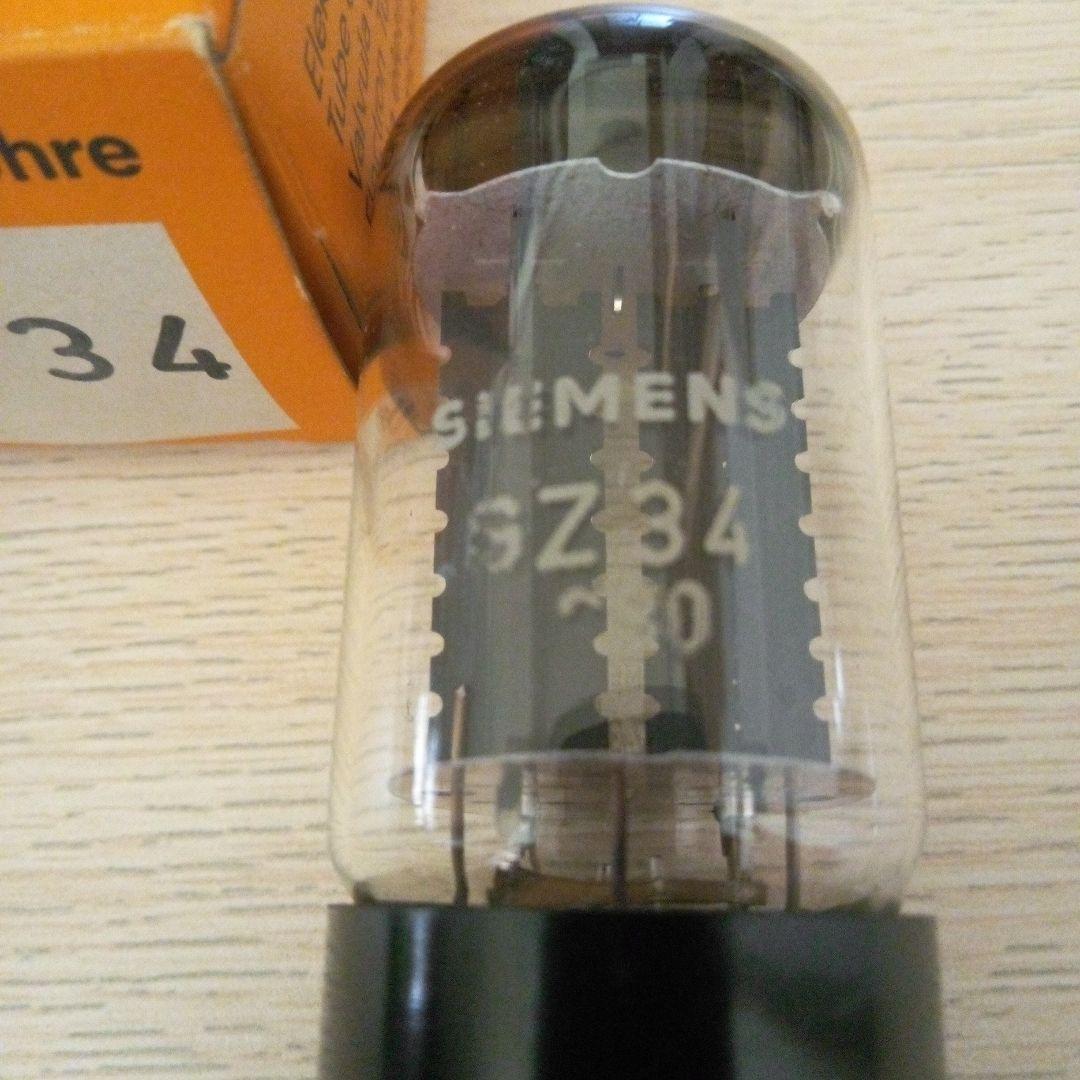 松*一様 Siemens GZ34 真空管 オリジナルボックス付き