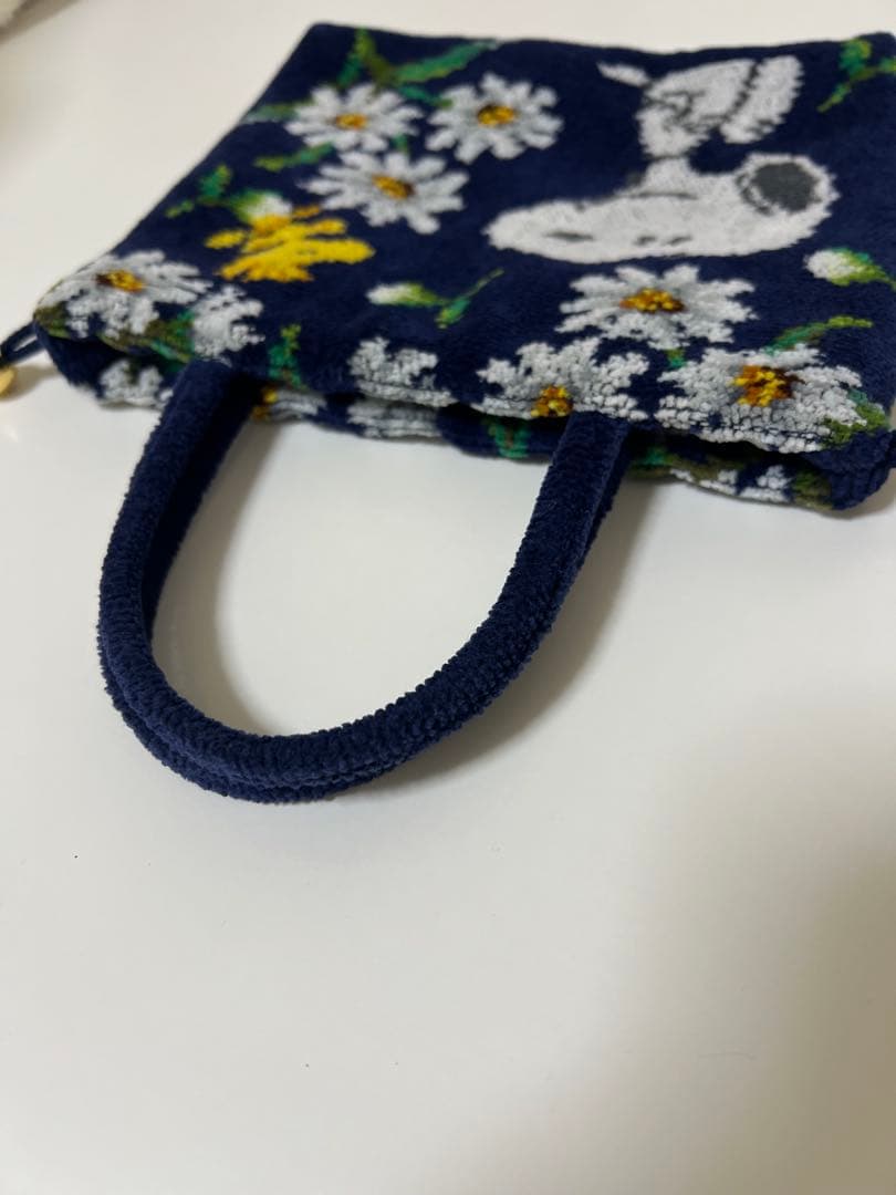 フェイラー　スヌーピー手付き巾着バッグ