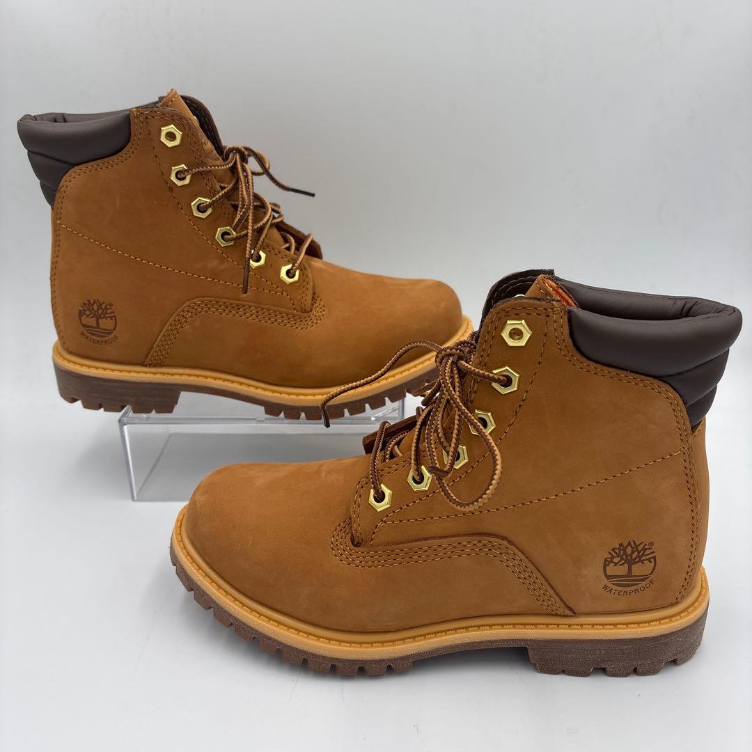 ✨未使用✨ティンバーランド ウォータービル 6インチブーツ【22.5】キャメル