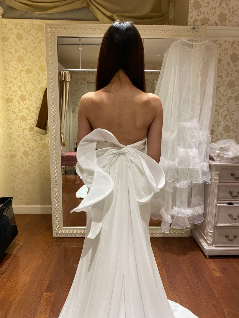 【きいろ】ドレスプロダクション2スタイル可能なオーダーウェディングドレス