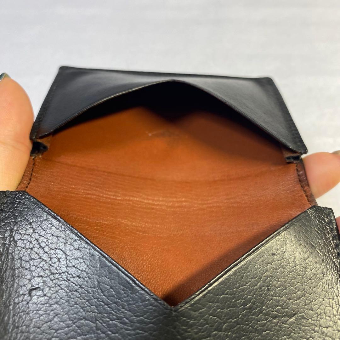 かめ　正規品☆エルメス 名刺入れ カードケース 　ブラック ブラウン