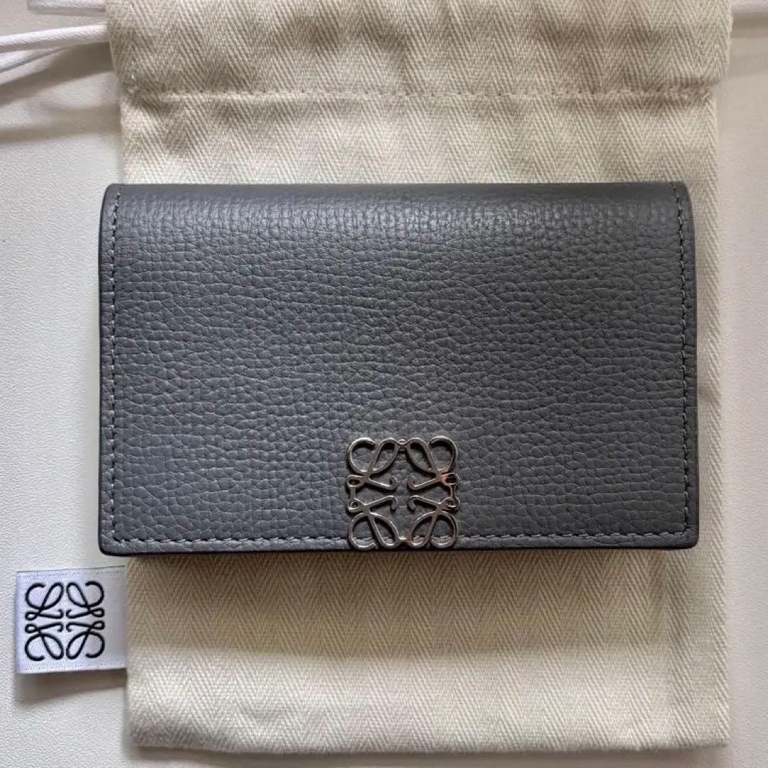 ロエベ LOEWE カードケース 名刺入れ アナグラム ビジネスカードホルダー