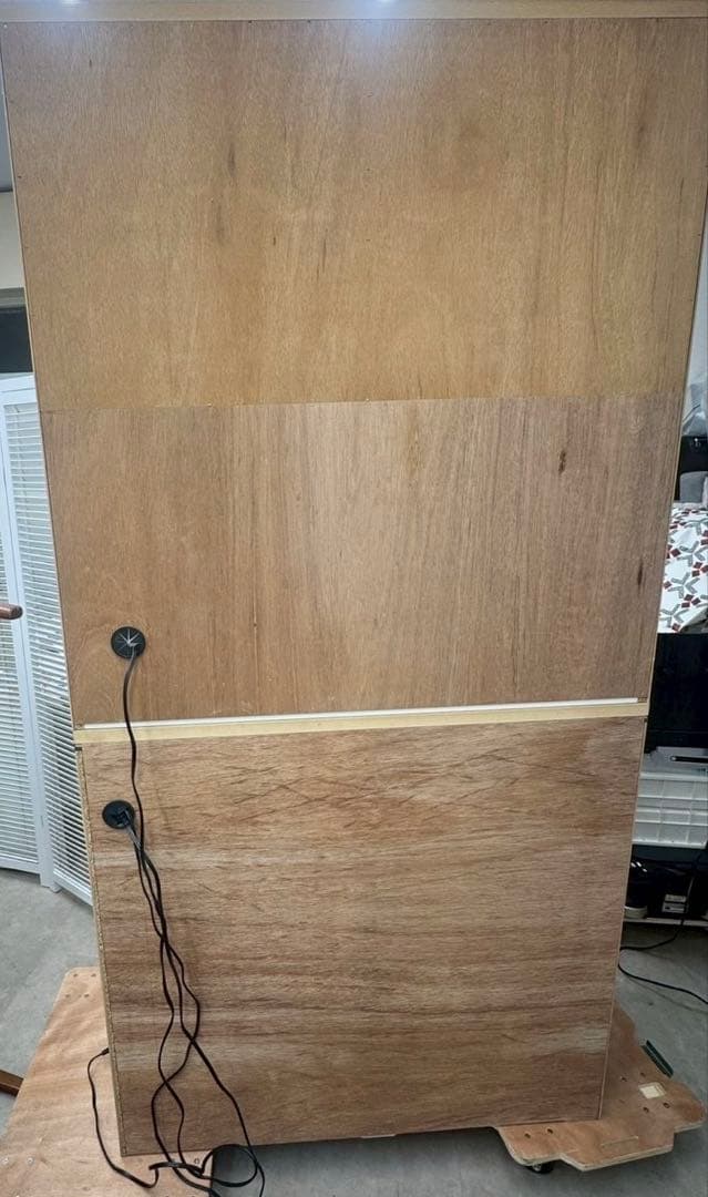 パモウナ 食器棚 キッチンボード IDA-1002R グレイッシュナットnk01