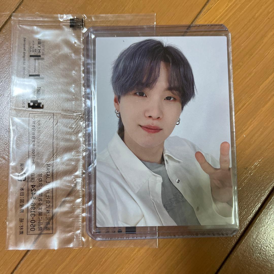 BTS ジャパン　FC フォーチュンボックス　トレカ　ユンギ　コンプ　ケース付き