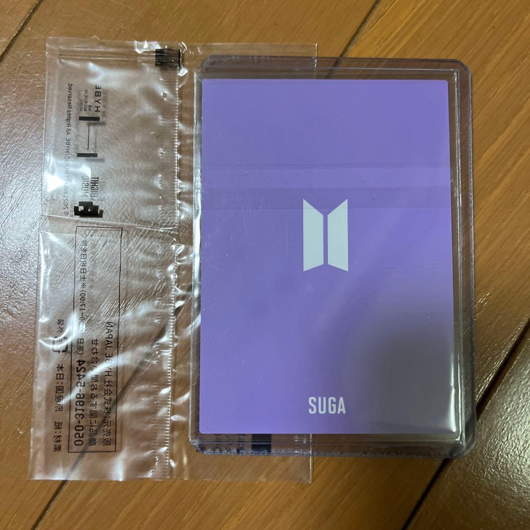 BTS ジャパン　FC フォーチュンボックス　トレカ　ユンギ　コンプ　ケース付き