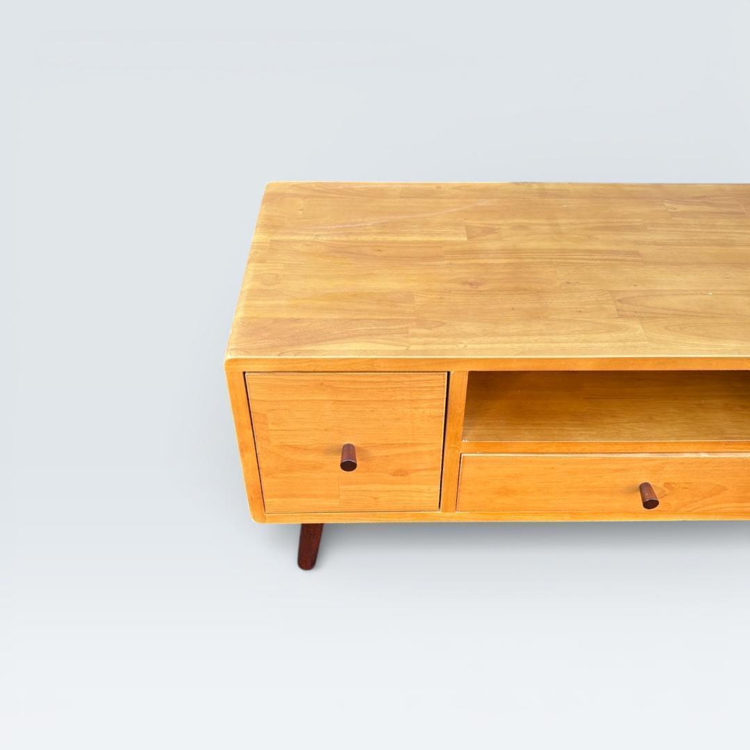 【最終価格】北欧風テレビ台 150cm幅 KOKOA ローボード 天然木