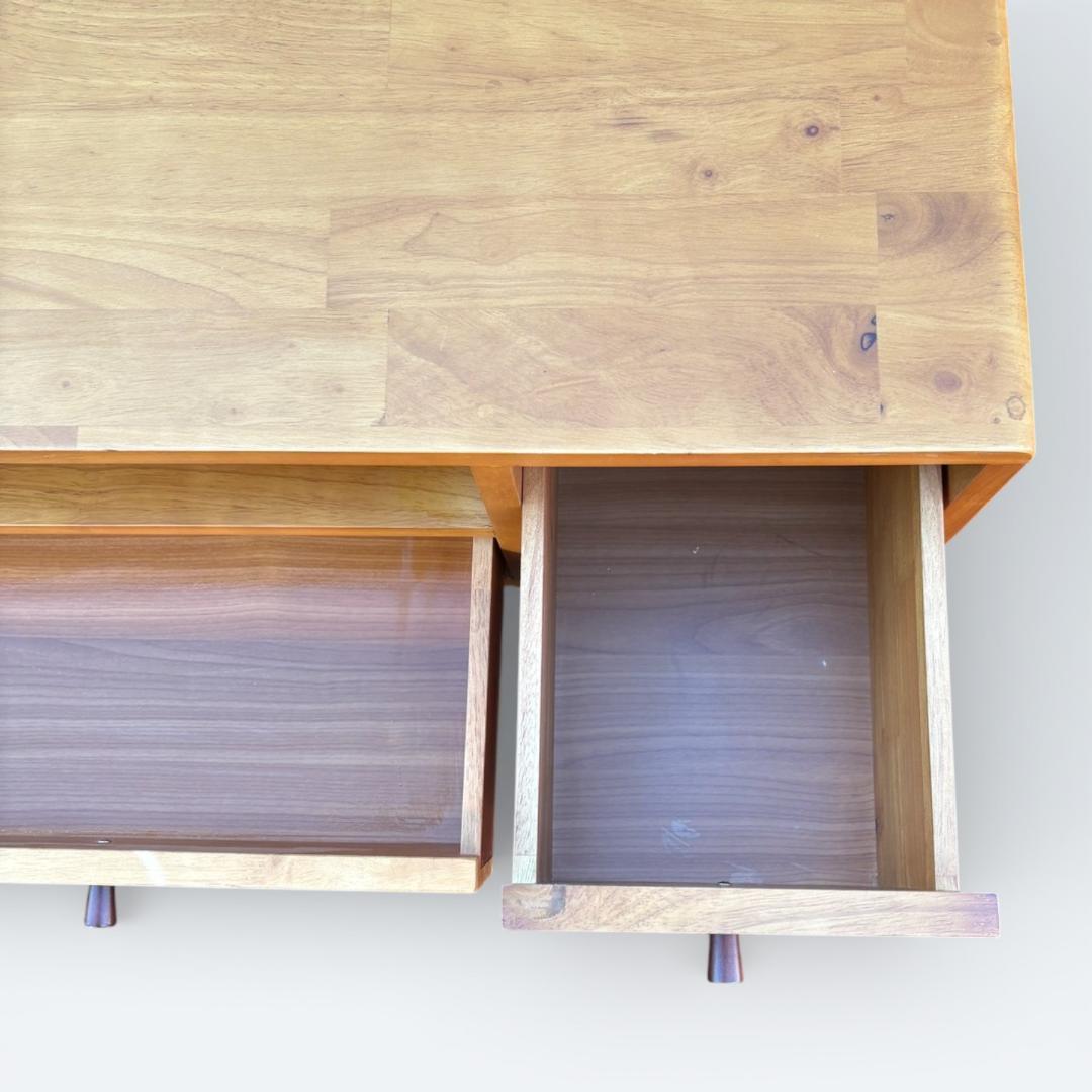 【最終価格】北欧風テレビ台 150cm幅 KOKOA ローボード 天然木