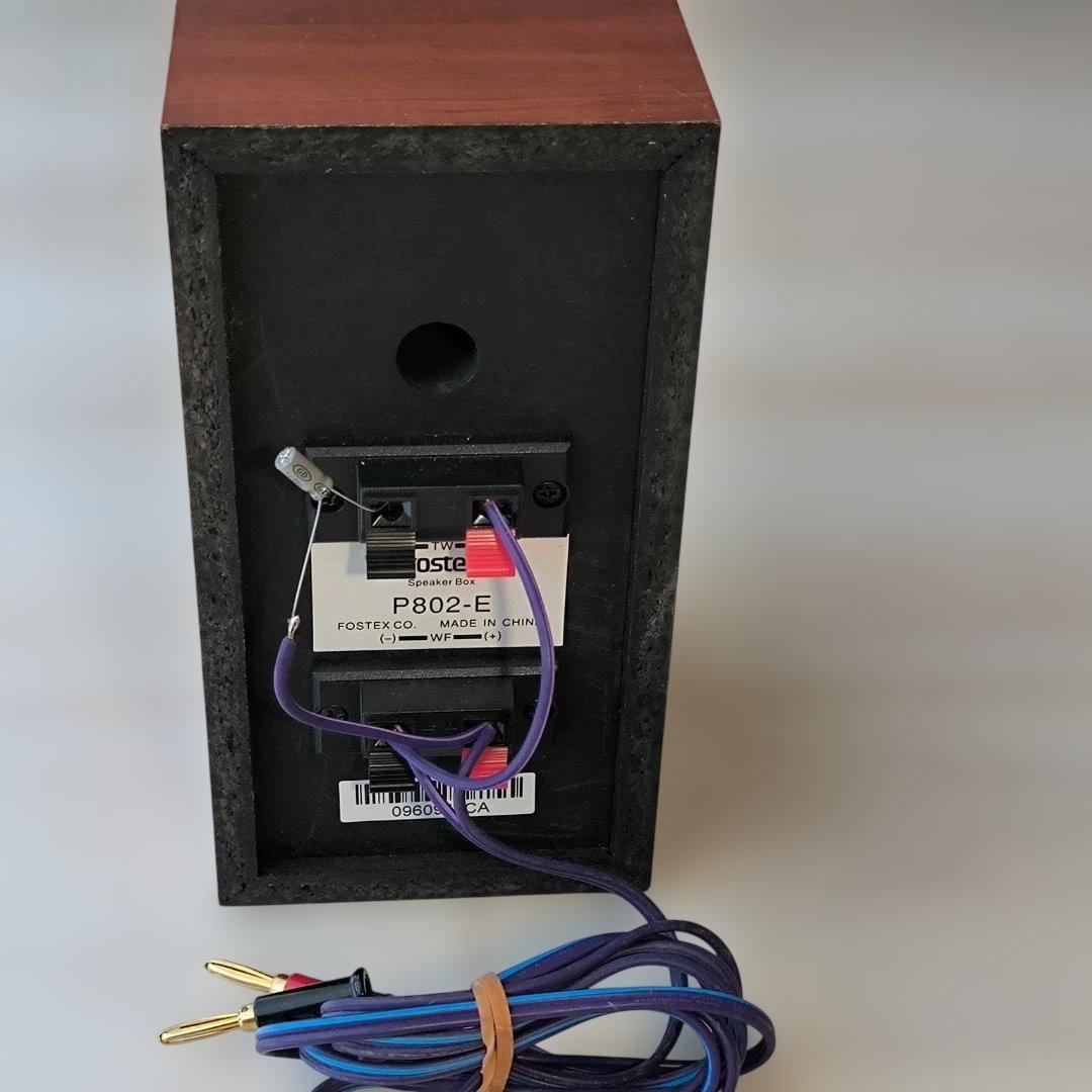 FOSTEX P802-E かんすぴ スピーカー（組み立て済みペア）
