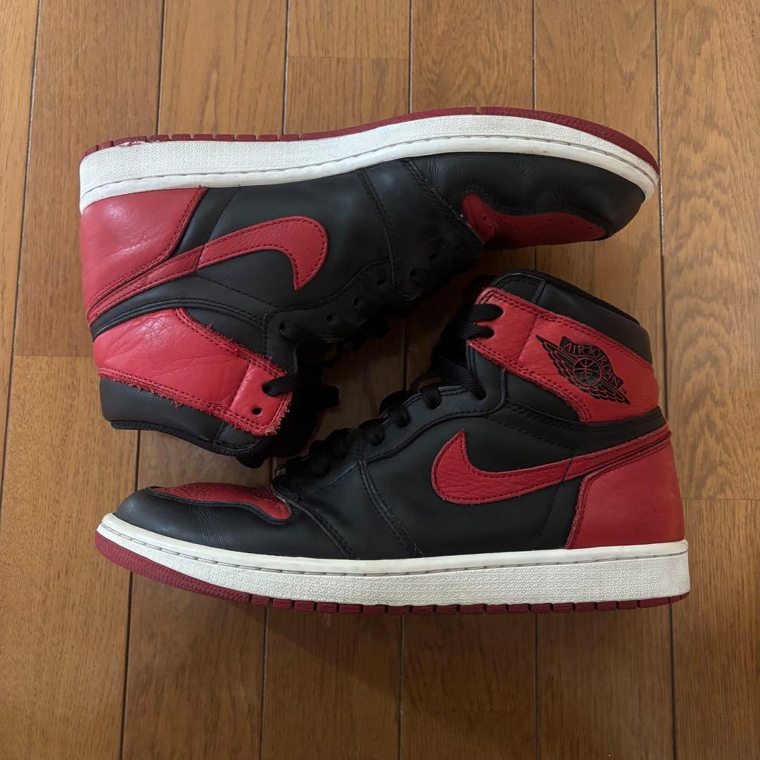 シューズ(男性用) NIKE AIR JORDAN1 OG 2016 banned 28cm