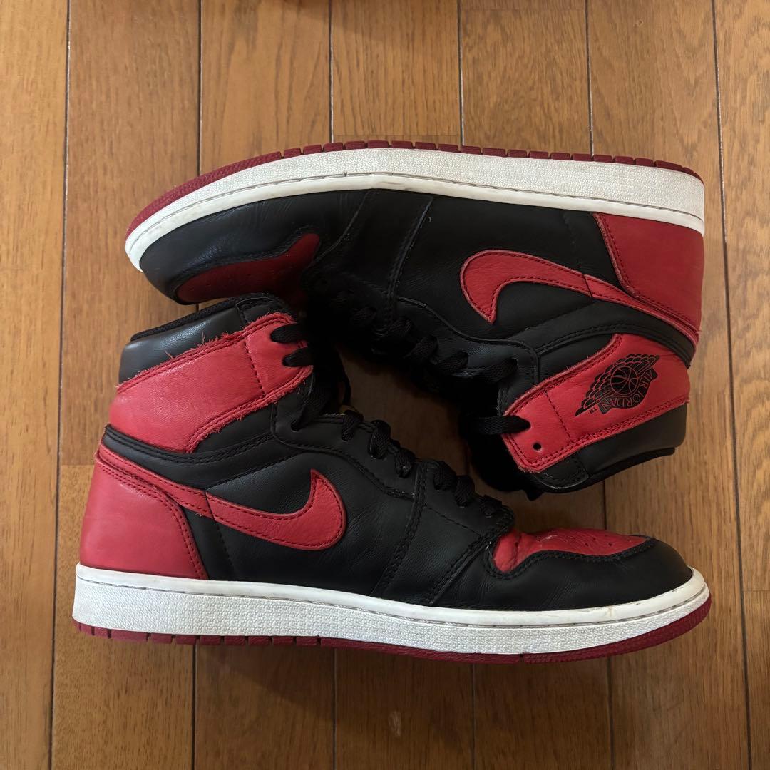 シューズ(男性用) NIKE AIR JORDAN1 OG 2016 banned 28cm