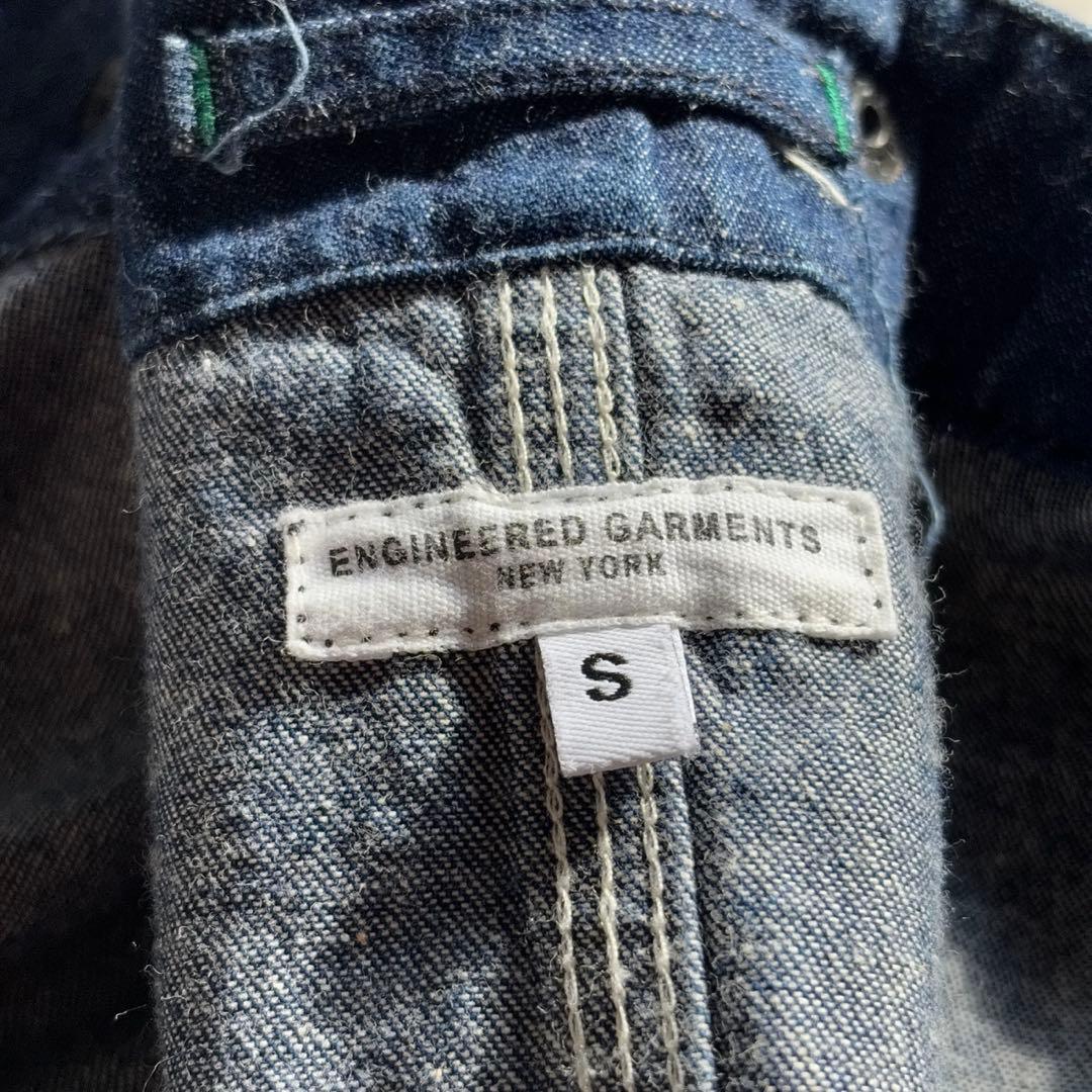 【美品】エンジニアードガーメンツ デニム エンジニアジャケット 短丈 USA製