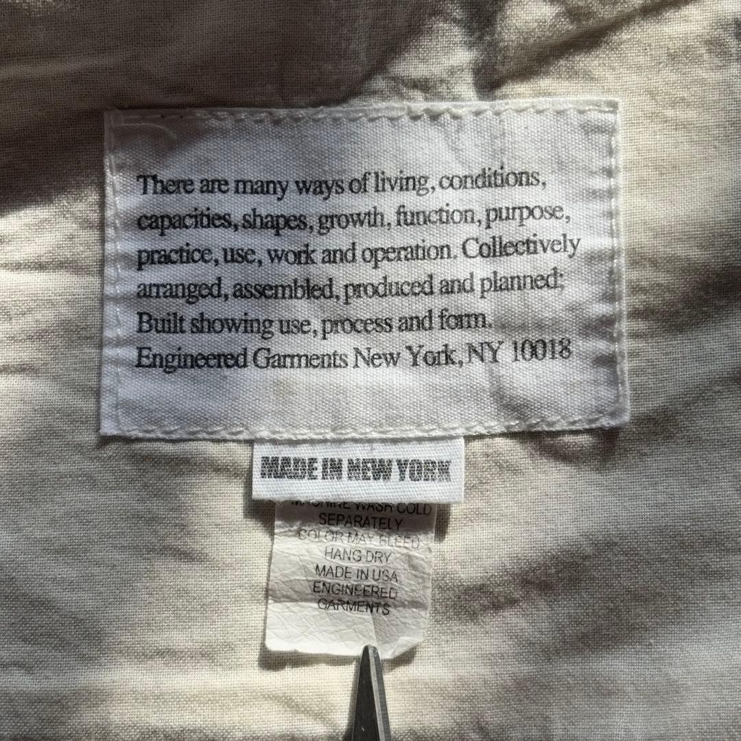 【美品】エンジニアードガーメンツ デニム エンジニアジャケット 短丈 USA製
