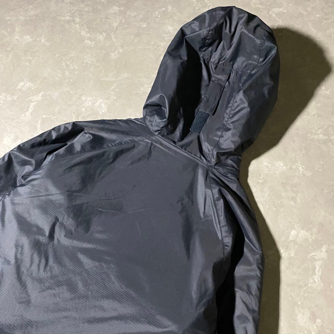 00s Columbia 短丈 ダウンジャケット 光沢 ドローコード XS