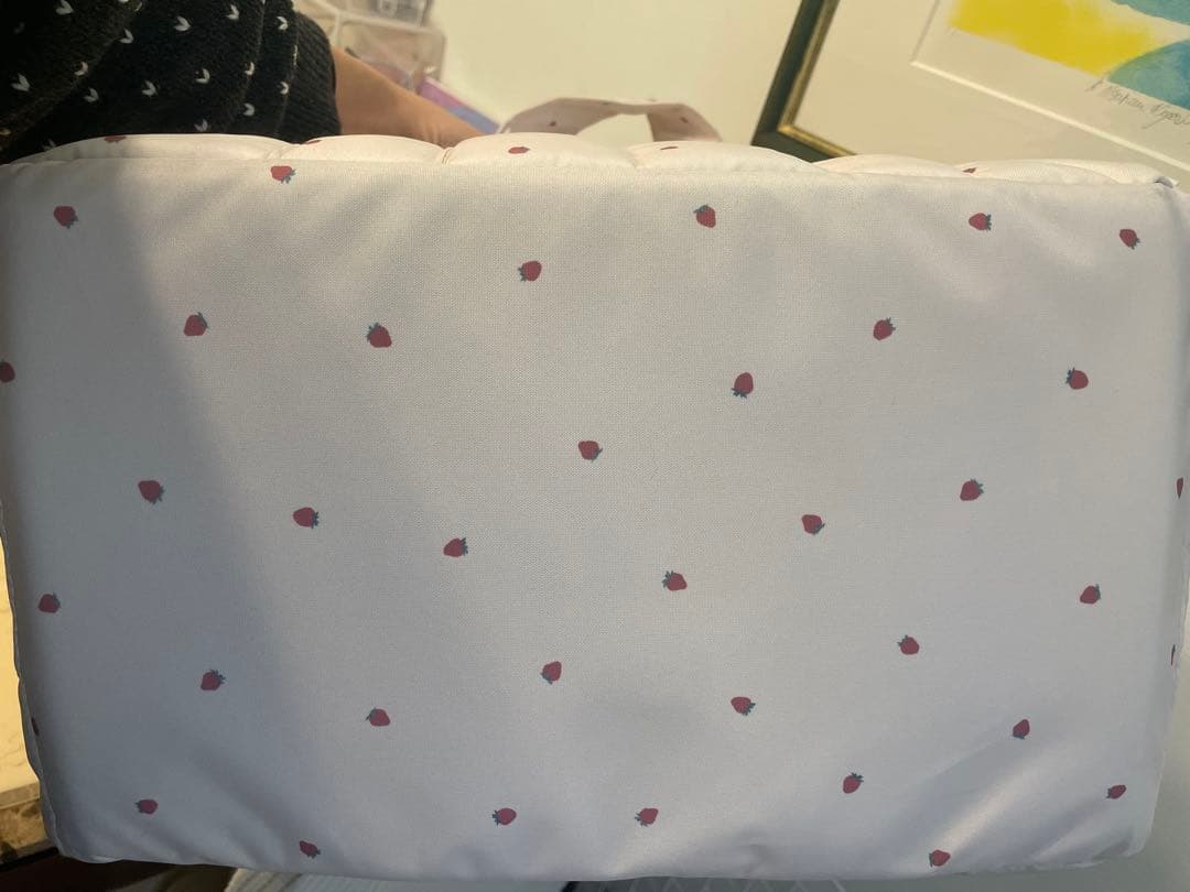 ジェラートピケ　犬用　キャリーバッグ　ピンク