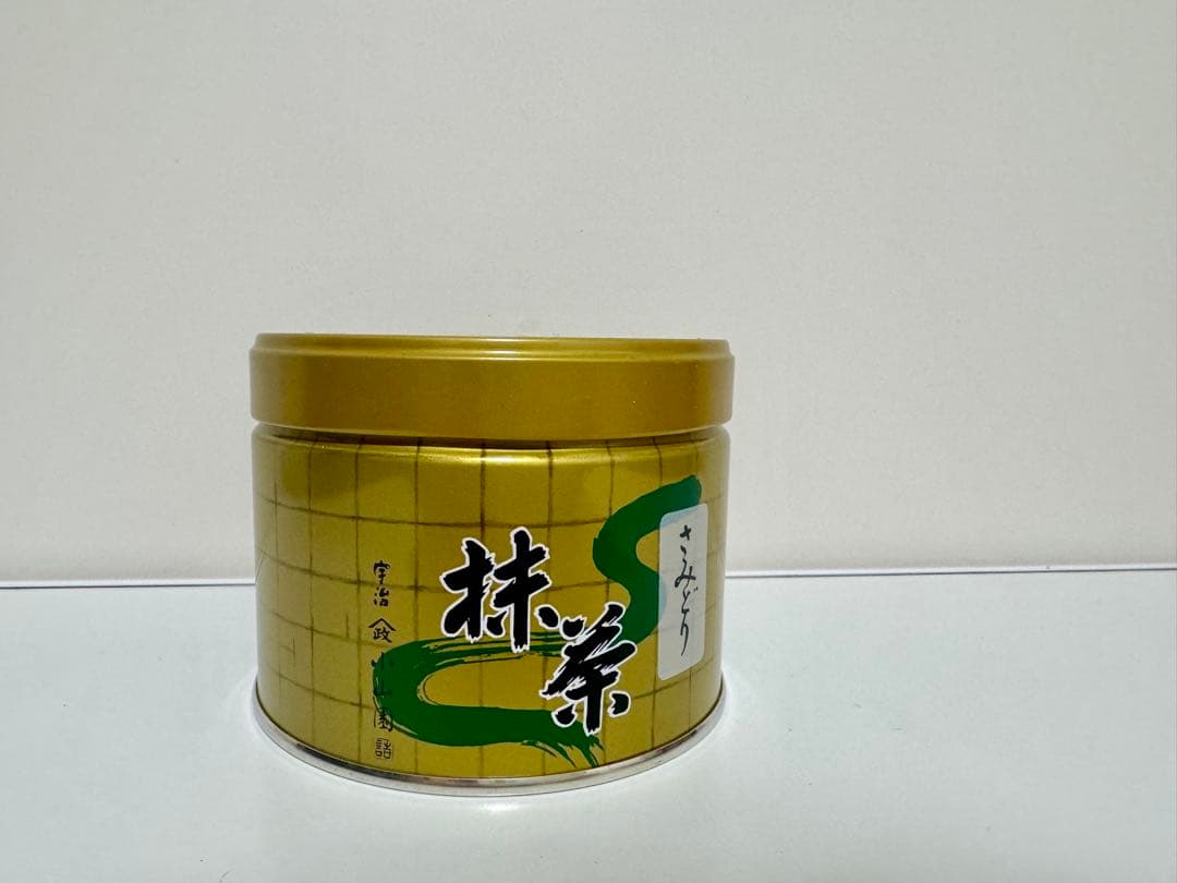 山政小山園 抹茶 さみどり　150g 缶