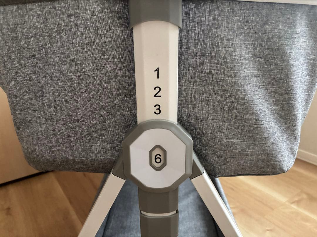 ベビーベッド ハイローベッド キャスター 揺かご 軽量