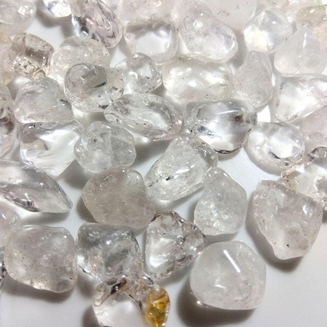 在庫整理特価　サービス品　中粒　ヒマラヤ水晶　さざれ　20kg　大量　まとめ