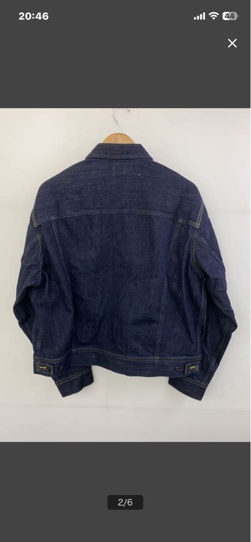 亀*郎様 Lee 101 ダークブルー Gジャン