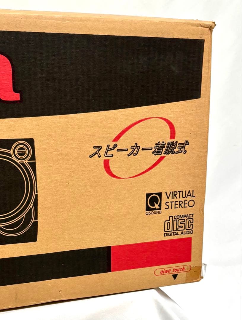 【開封済、未使用品】aiwa CDラジカセ XG-E10