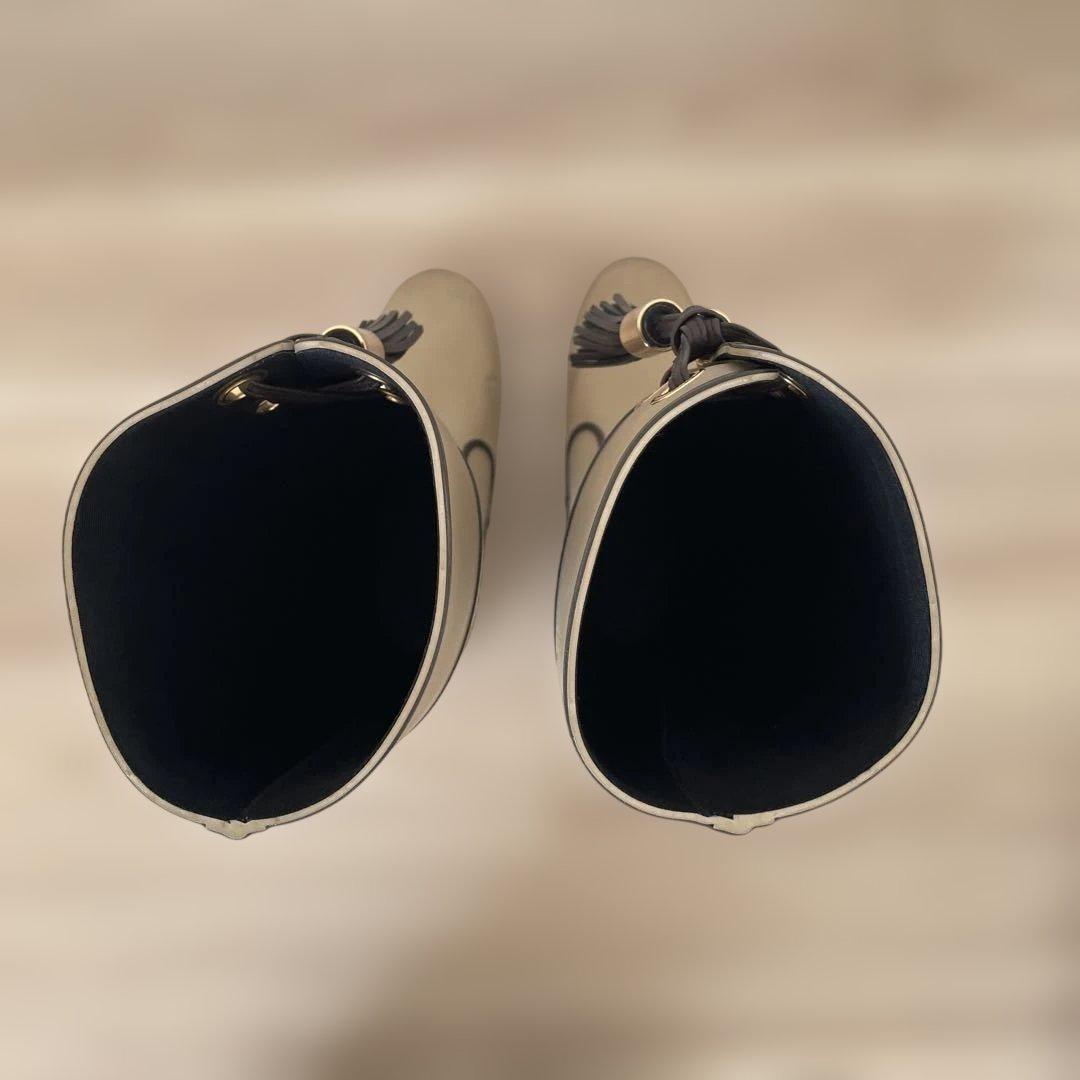 【Burberry】ラバーロングレインブーツ