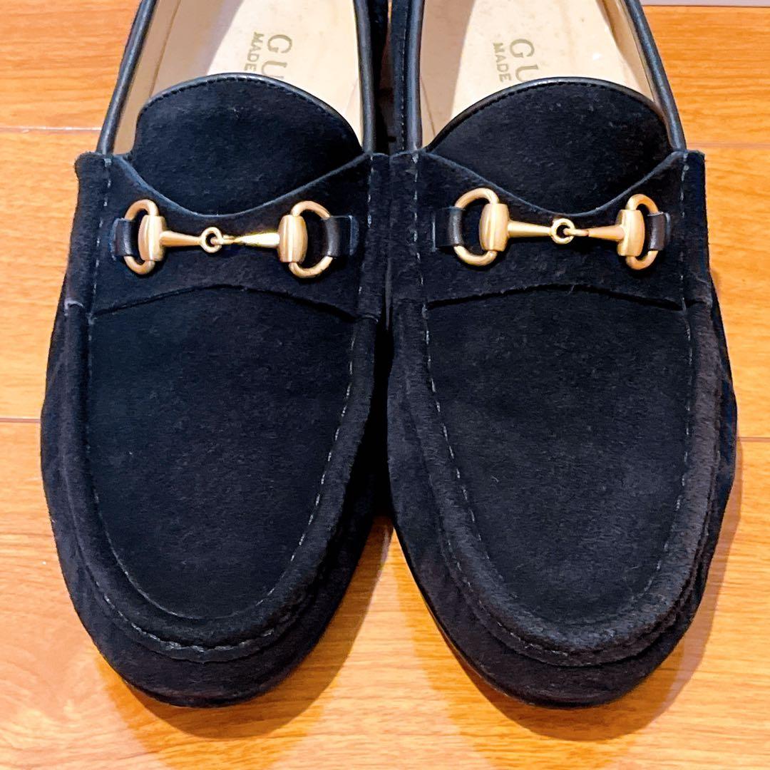 Gucci ホースビット　モカシン　グッチ　ローファー　黒　金　靴