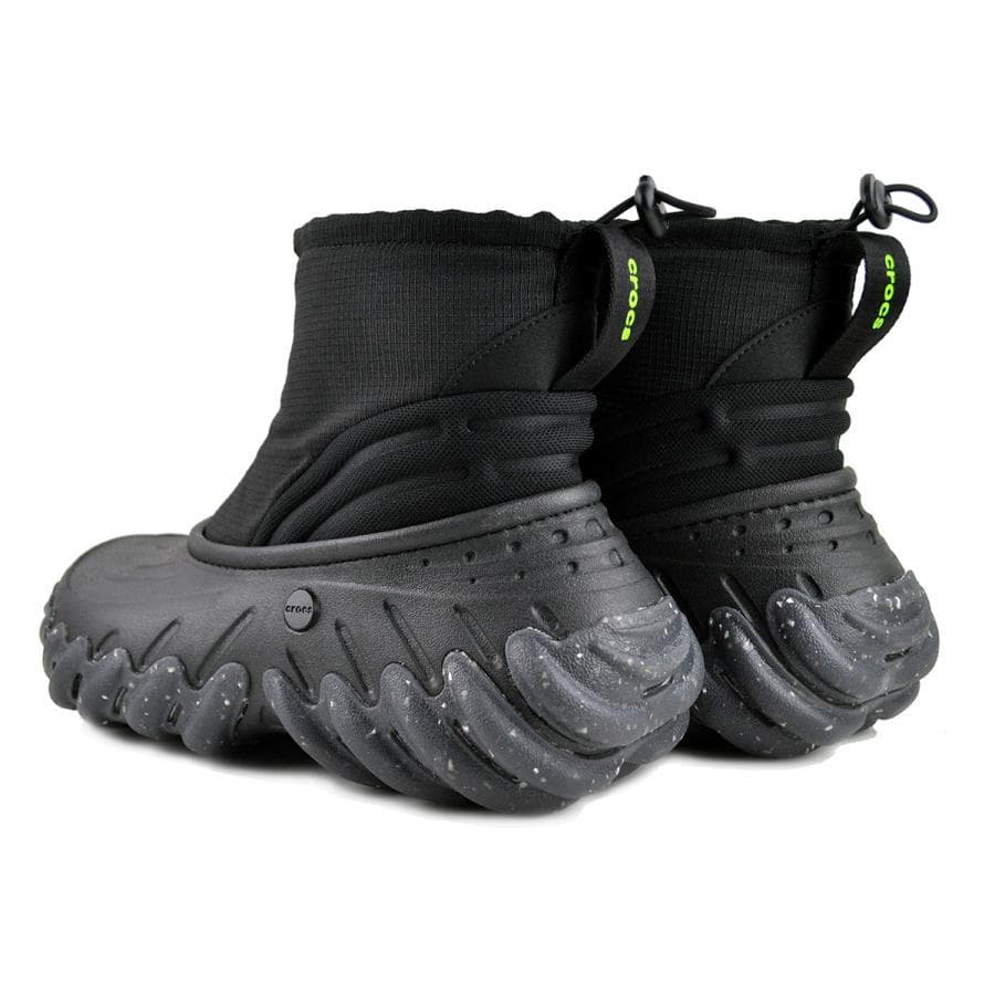 新品 クロックス エコー ブーツ ゼット シールド ブラック レインブーツ