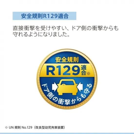 アップリカ フォームフィット ネクスト チャイルドシート ISOFIX R129