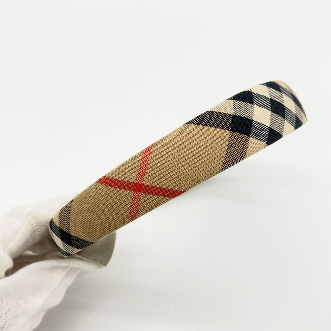 BURBERRY カチューシャ ヘアバンド ヘアアクセサリー ノバチェック