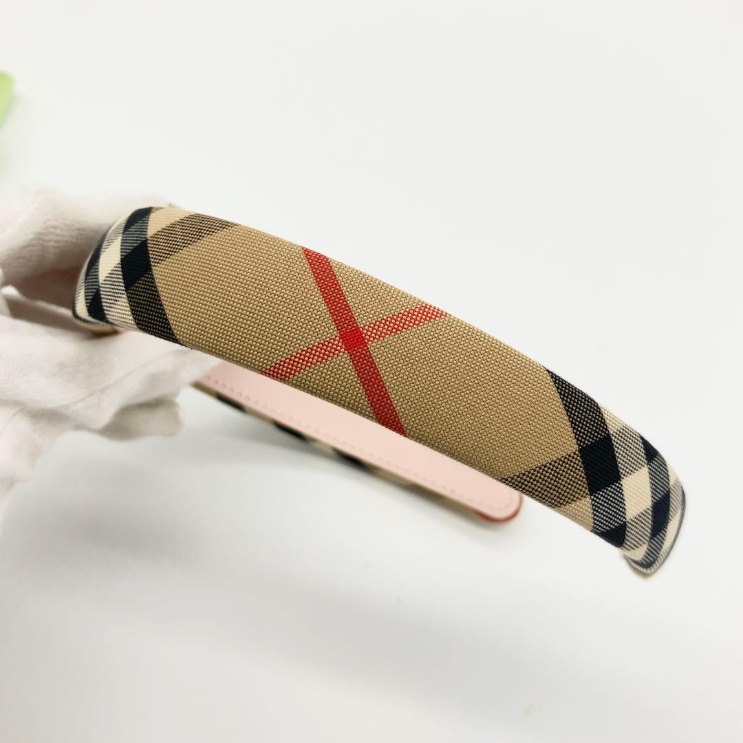 BURBERRY カチューシャ ヘアバンド ヘアアクセサリー ノバチェック