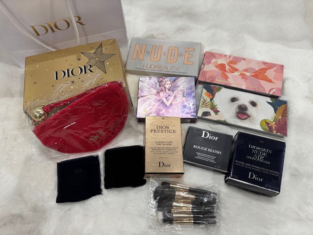 化粧品１２点まとめ売り！ディオール、シャネルその他コスメなど【新品ポーチ付き❣️】