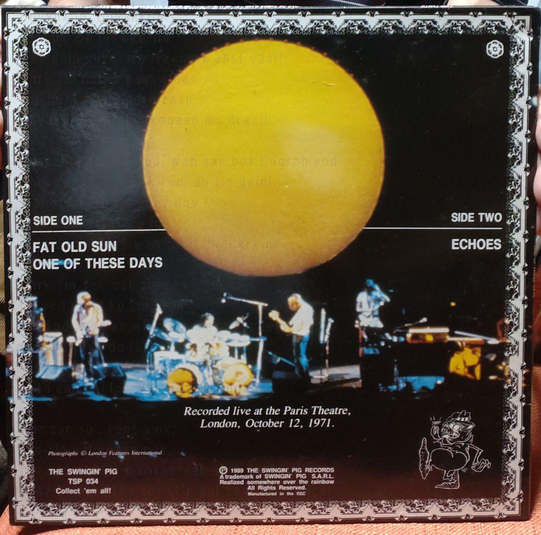 12inchLP／PINK FLOYD：ONE OF THESE DAYS