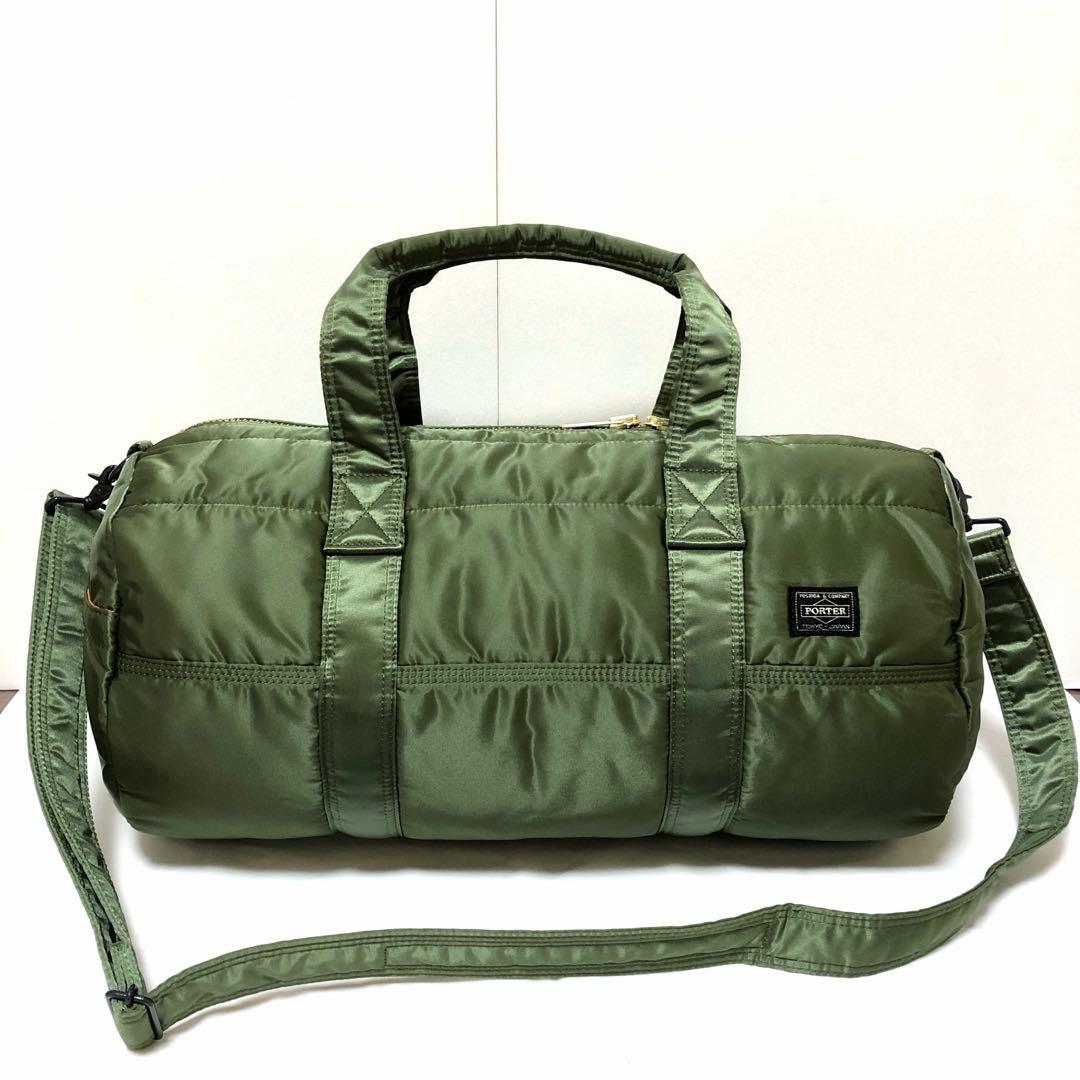 新品同様✨ポーター タンカー ボストンバッグS 2way セージ 吉田カバン