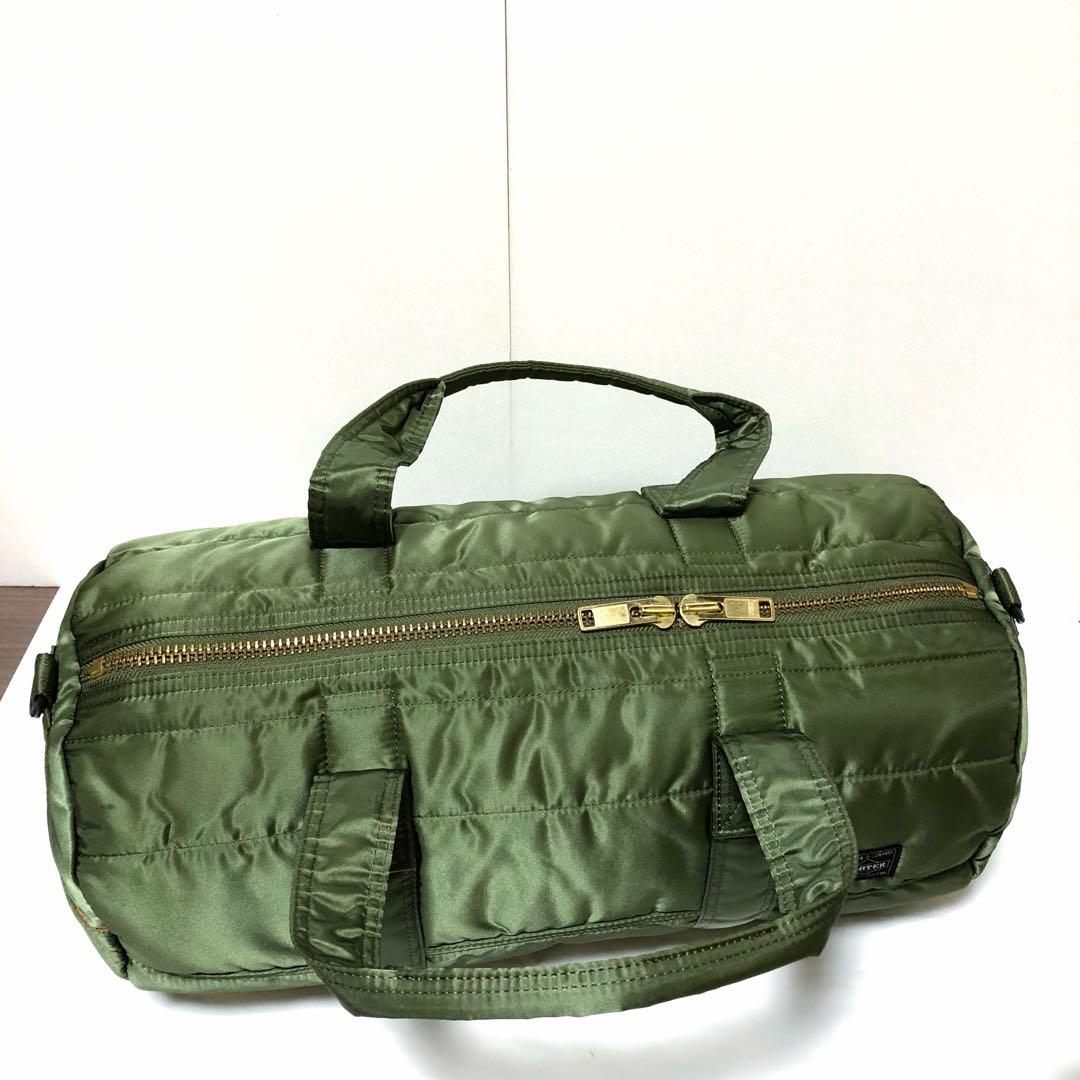 新品同様✨ポーター タンカー ボストンバッグS 2way セージ 吉田カバン