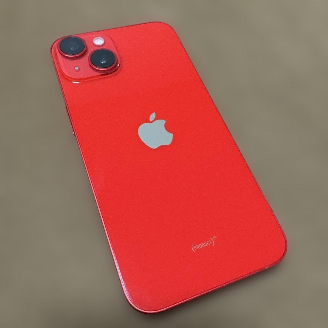 カ*ズ様 iPhone14 128G PRODUCT RED 赤 無印