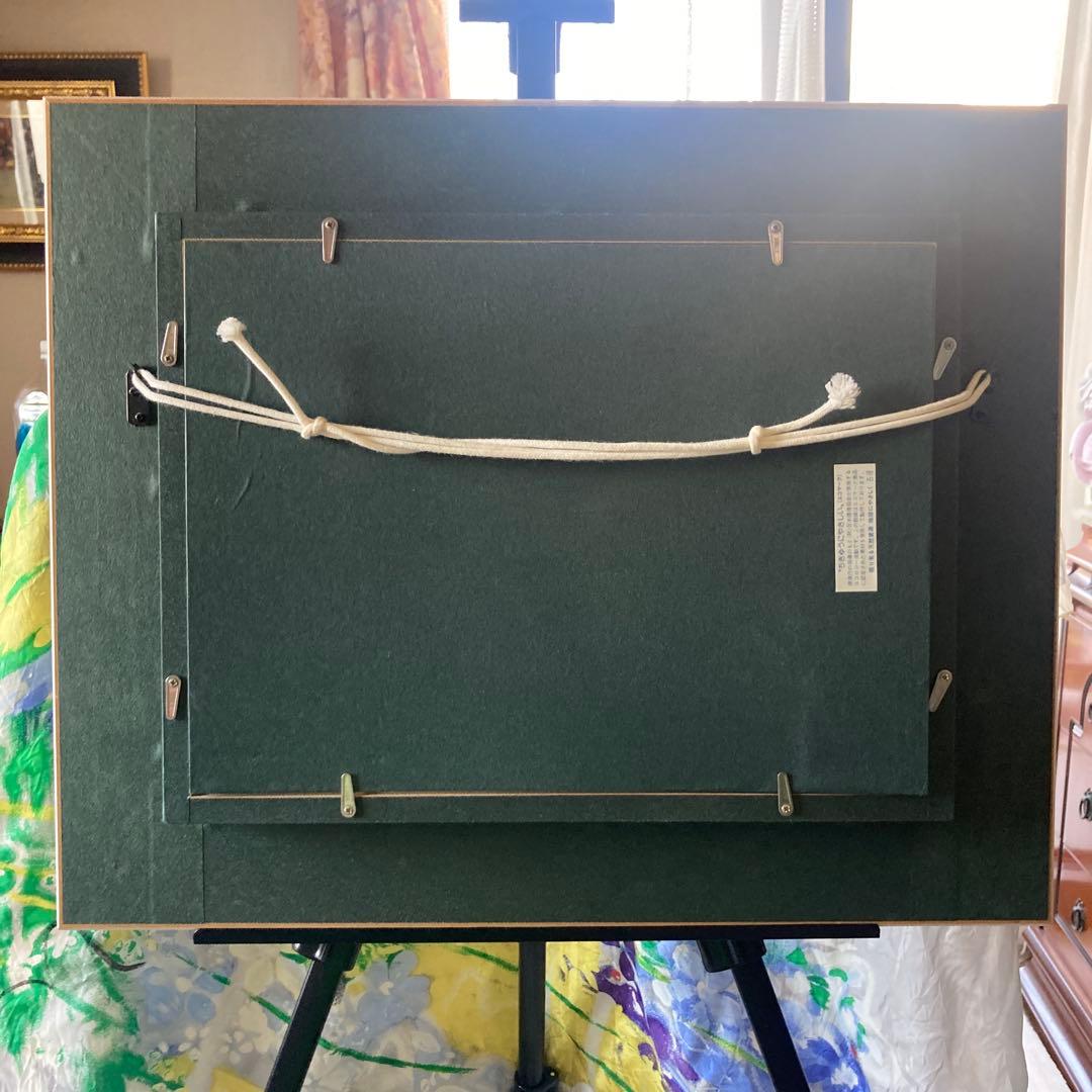 【優しく包み込む本物の油彩画 】「薔薇」F4号　井上孝義画伯作品